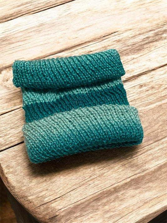 Blue Sea Green  Neck Warmer Scarf C&KNW1007