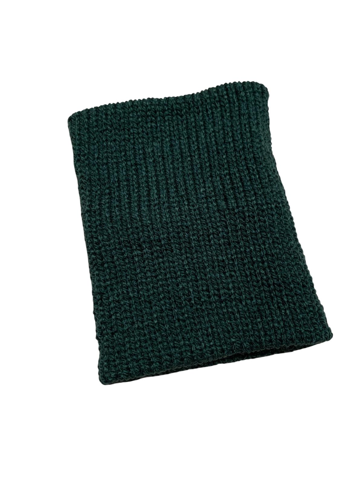 Dark Lantern Green Neck Warmer Scarf C&KNW1004