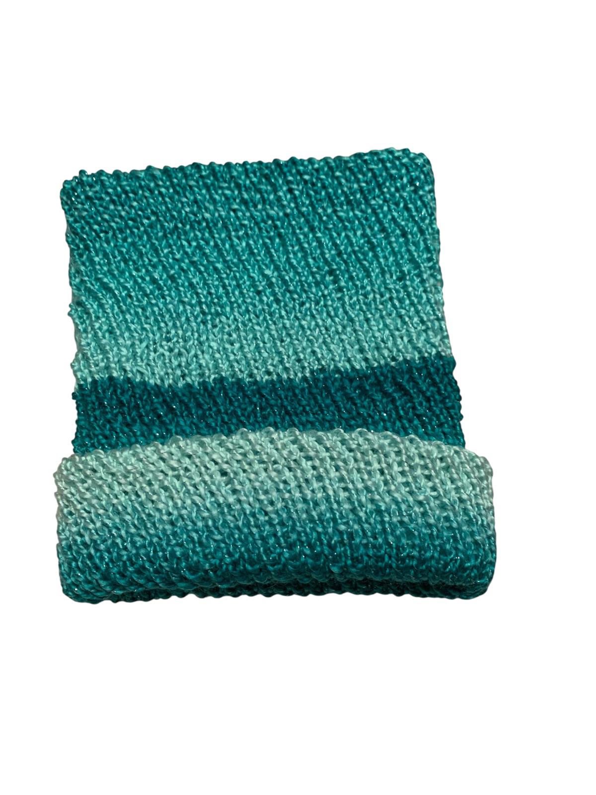 Blue Sea Green  Neck Warmer Scarf C&KNW1007